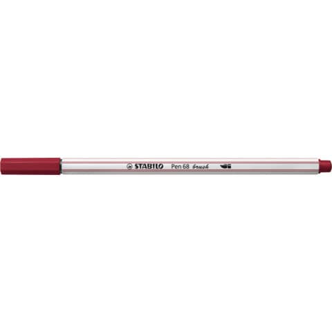 Pennarello Stabilo Pen 68 brush - punta a pennello - M 1 mm porpora 568/19